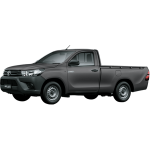 Alternative view of Toyota Hilux